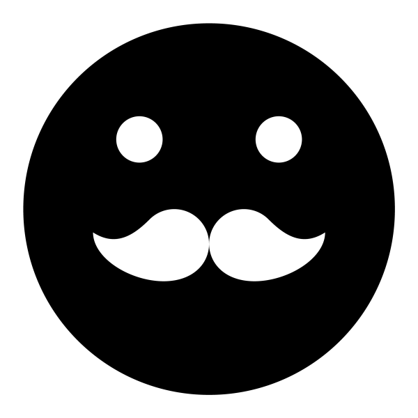 Icono Hipster en formato vectorial