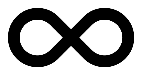 Icono Infinite en formato vectorial