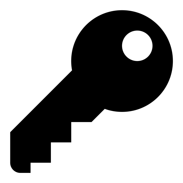Icon Key in PNG HD, high quality