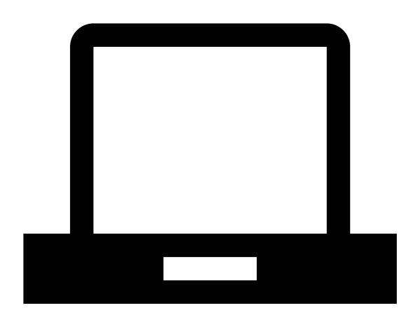 Icono Laptop en PNG HD, alta calidad