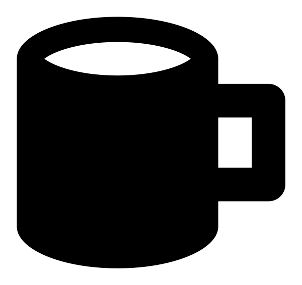 Icono Mug en formato vectorial