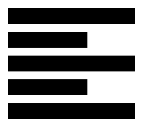 Paragraph Left Icon in vector format