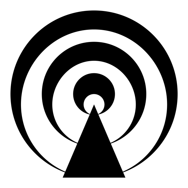 Icono Podcast en formato vectorial