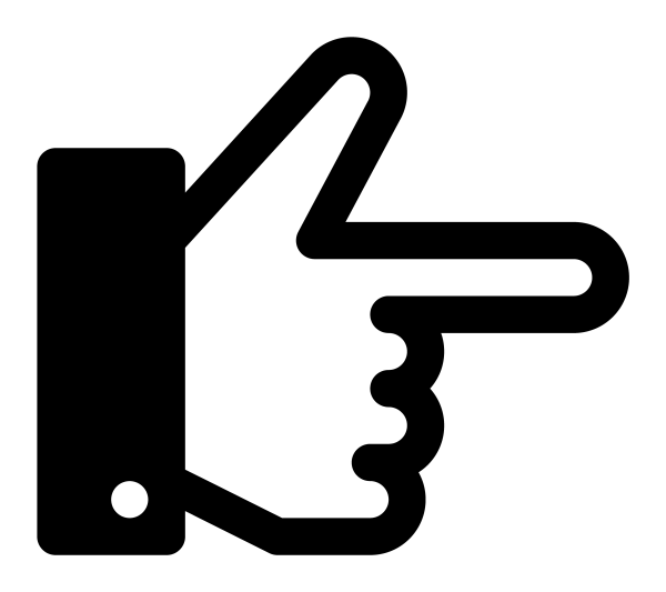 Icono Point Right en formato vectorial