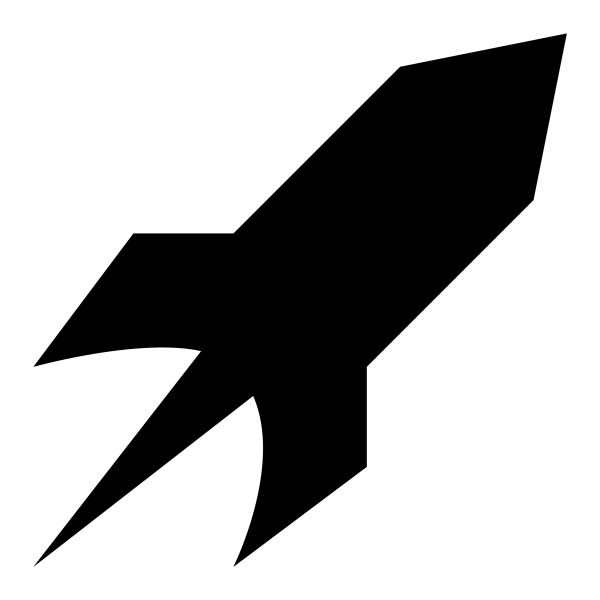 Icono Rocket en formato vectorial