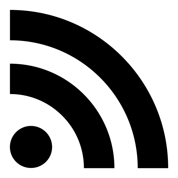 Icono Rss en formato vectorial