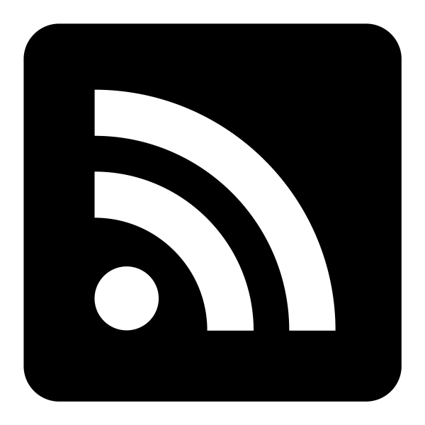 Icono Rss en formato vectorial