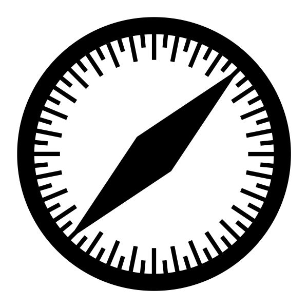 Icono Safari en PNG HD, alta calidad