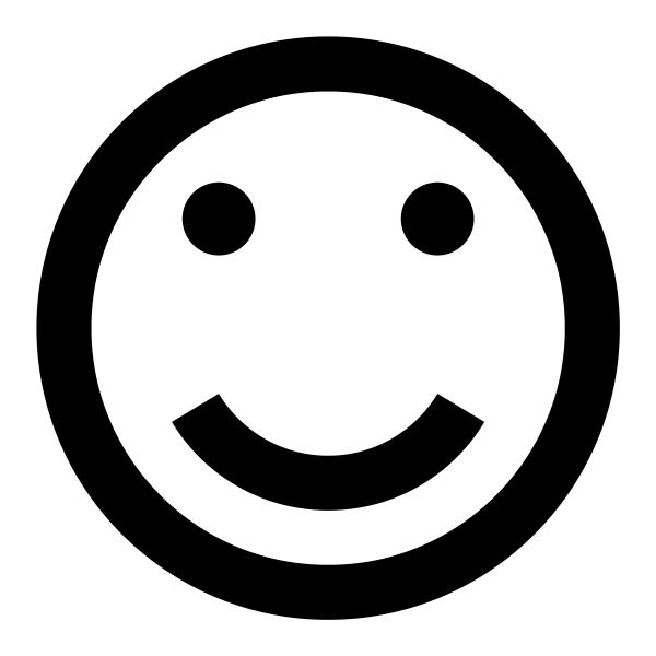 Smile Icon in vector format