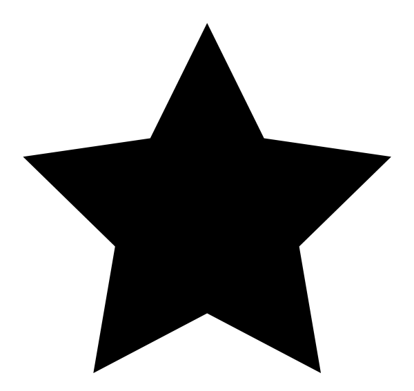 Star Full Icon in vector format