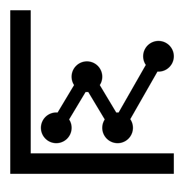 Icono Stats Dots en PNG HD, alta calidad