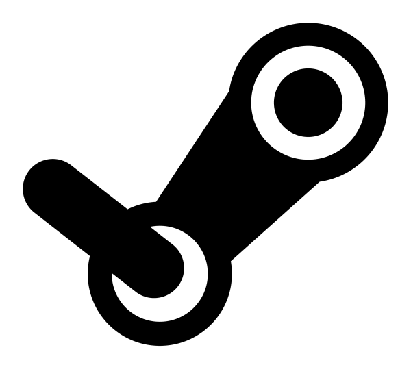 Icono Steam en PNG HD, alta calidad