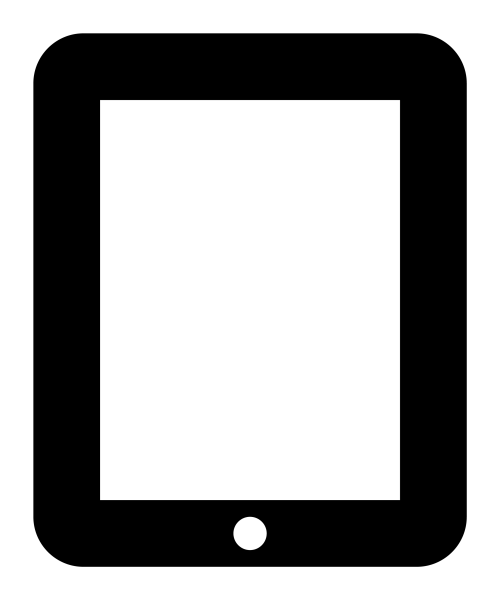 Icono Tablet en PNG HD, alta calidad