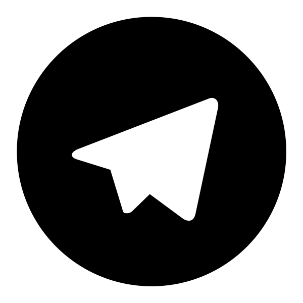 Icono Telegram en formato vectorial