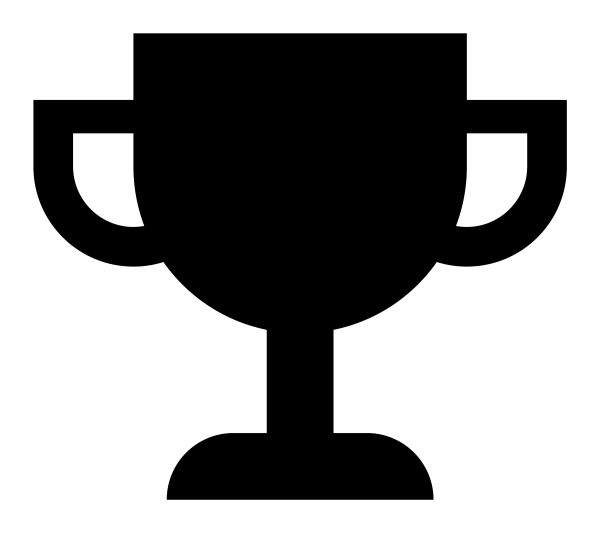 Trophy Icon in vector format
