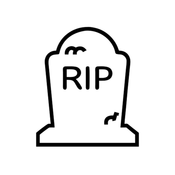 Icono Tumba Con Letras Rip en PNG HD, alta calidad