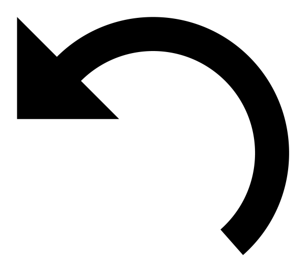 Icono Undo en PNG HD, alta calidad