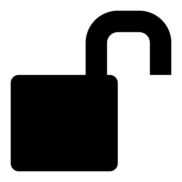 Icon Unlocked in PNG HD, high quality