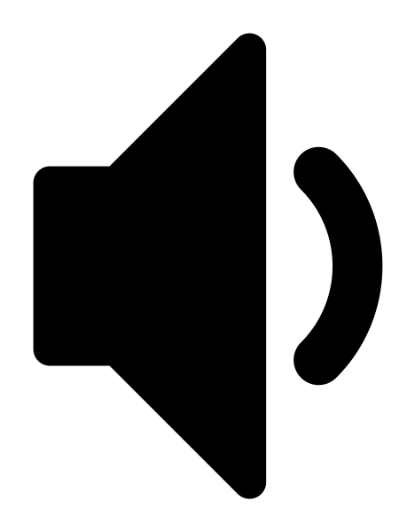 Icono Volume Low en formato vectorial