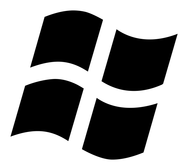 Icono Windows en formato vectorial