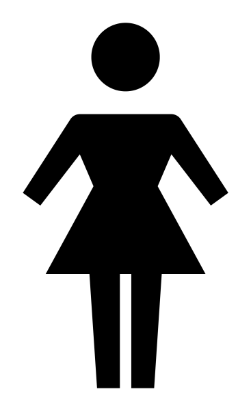 Icono Woman en formato vectorial