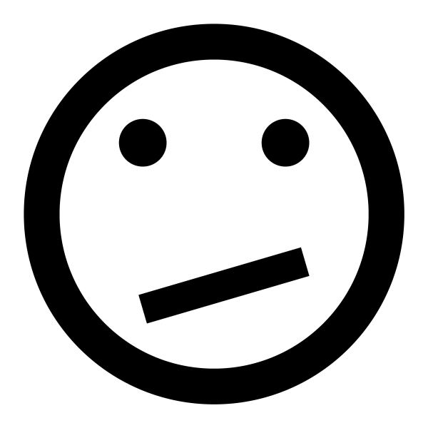 Wondering Icon in vector format