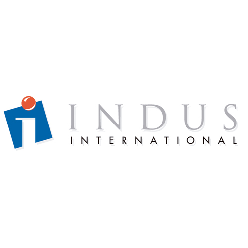 Download vector logo indus international Free