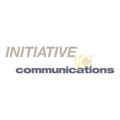 Download vector logo initiative communications Free