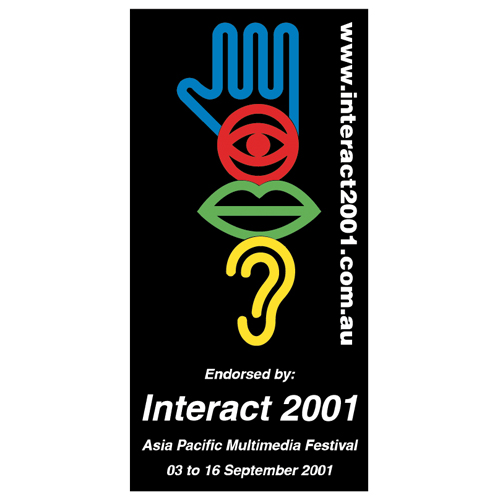 Download vector logo interact 2001 Free