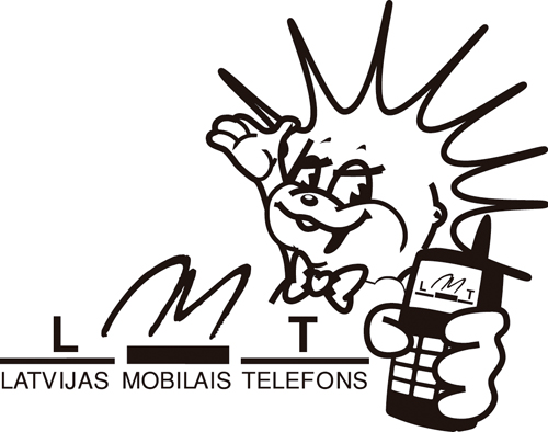 latvijas mobilais telefons Logo PNG Vector Gratis