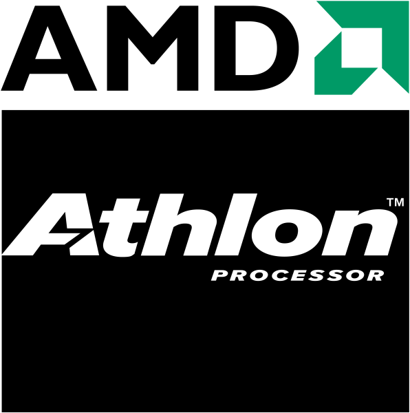 Logo Amd Athlon Processor en formato vectorial