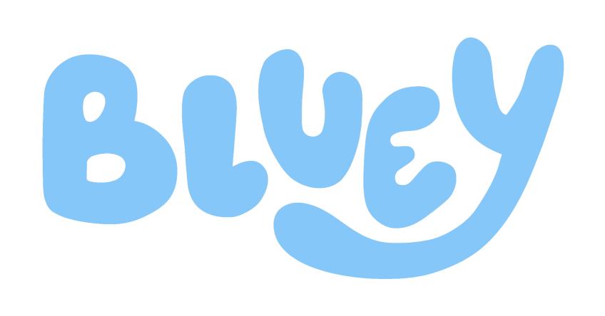 Logo Bluey en PNG HD, alta calidad