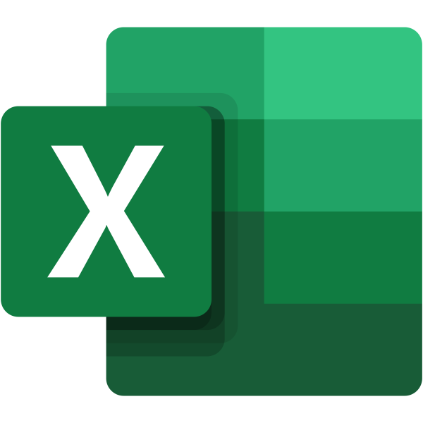 Logo Excel en formato vectorial