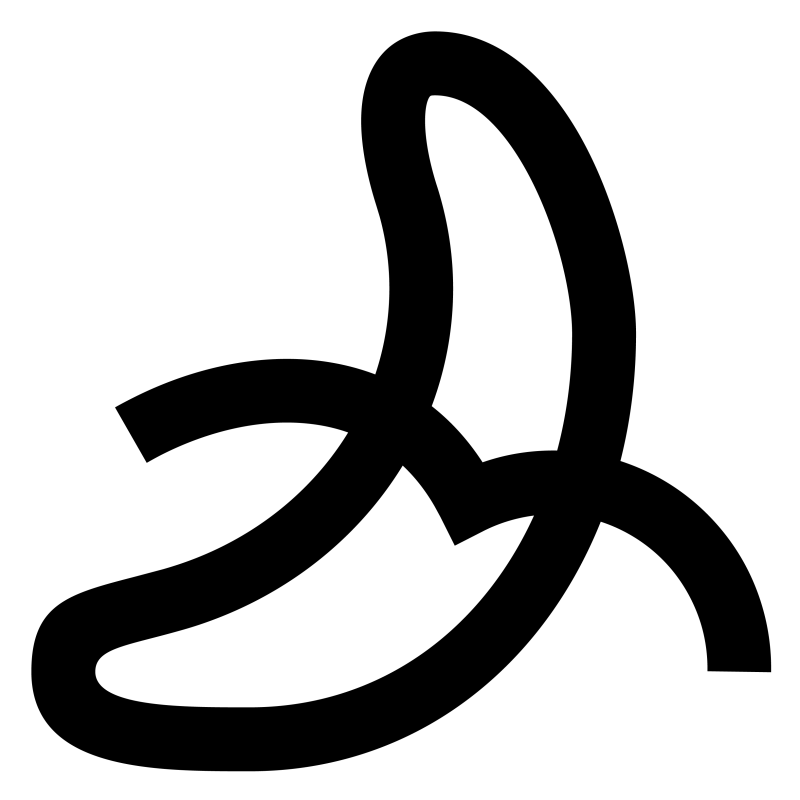 Logo Nano Banana Ai en formato vectorial