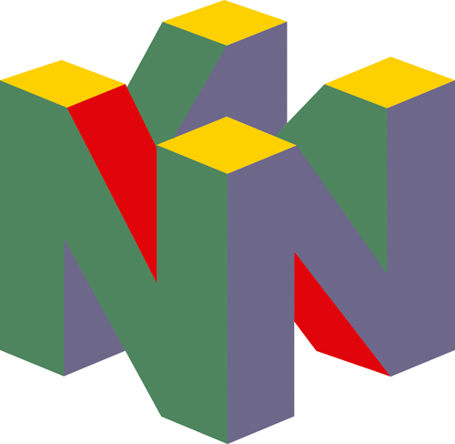Download vector logo nintendo 64 2 Free
