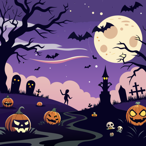 Plantilla Dark And Eerie Scene en PNG HD, alta calidad
