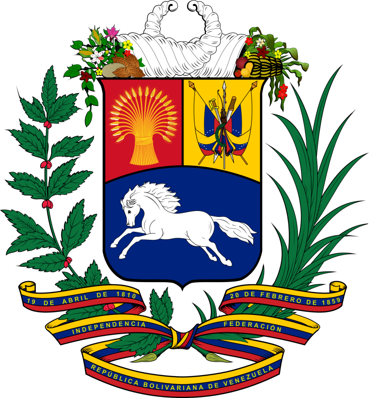 Plantilla Escudo De Venezuela en PNG HD, alta calidad