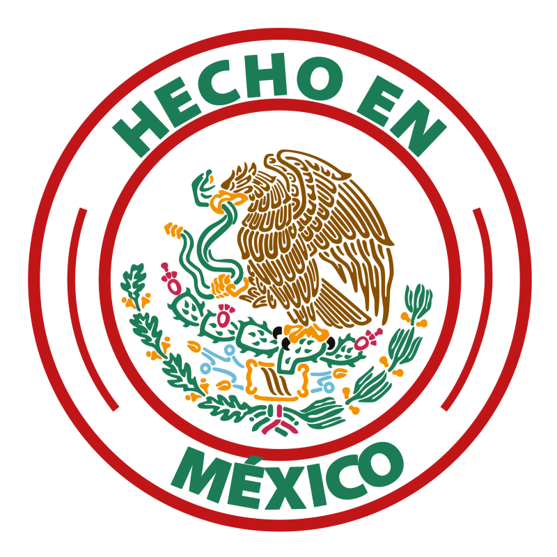Plantilla Hecho En México en PNG HD, alta calidad