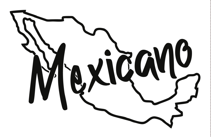 Plantilla Mexicano en PNG HD, alta calidad