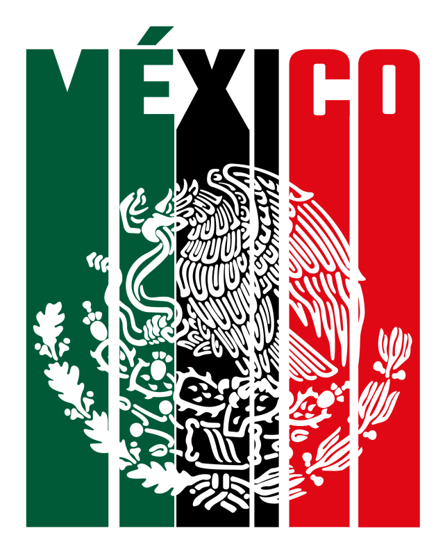 Logo México en formato vectorial
