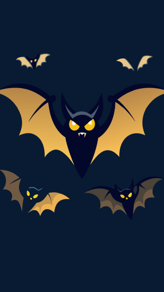 Plantilla Murciélagos en formato vectorial