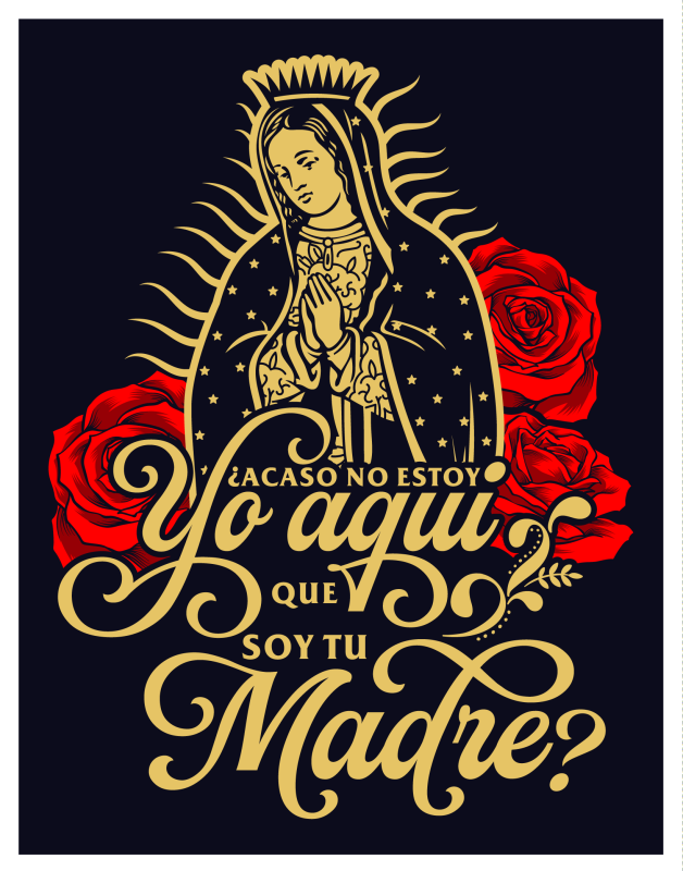 Plantilla Virgen De Guadalupe en PNG HD, alta calidad