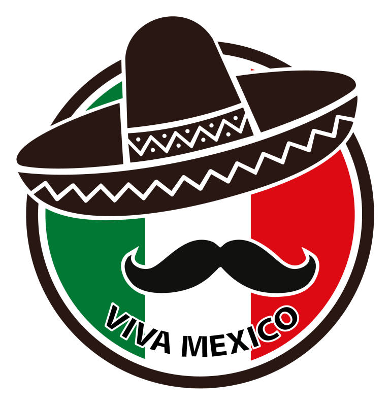 Plantilla Viva México en PNG HD, alta calidad