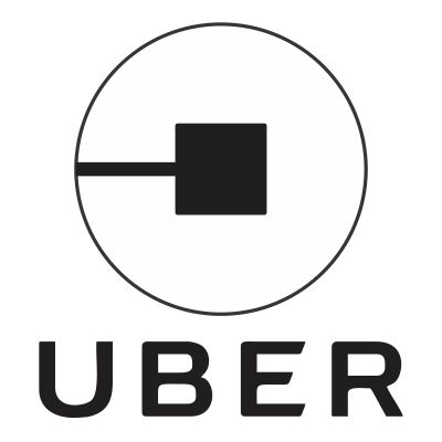 Download vector logo uber taxi Free