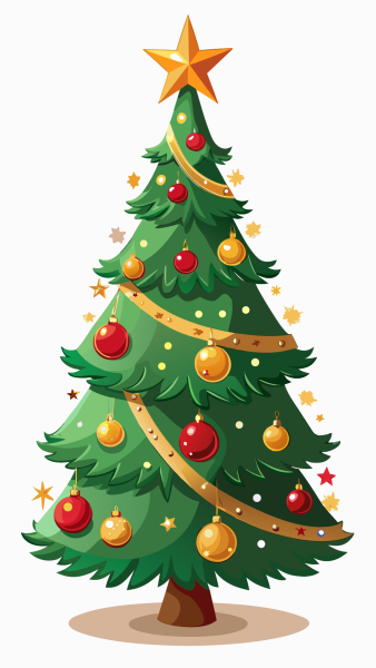 Vector Árbol De Navidad en PNG HD, alta calidad