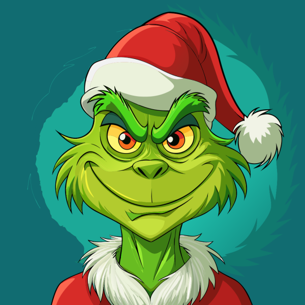 El Grinch en formato vectorial
