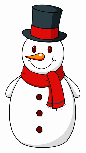 Vector Muñeco De Nieve en PNG HD, alta calidad