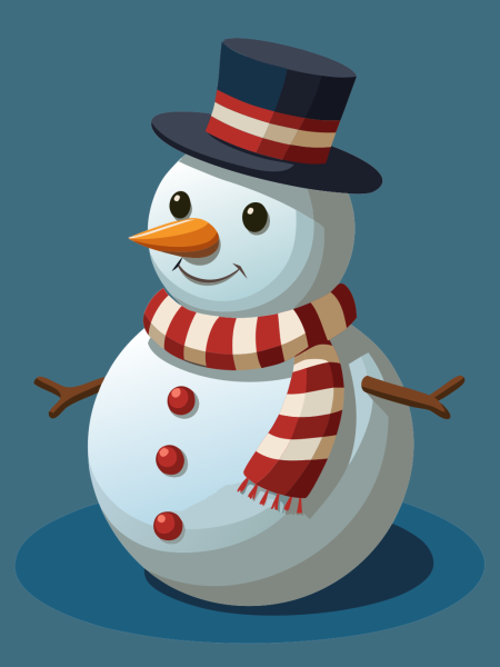 Vector Muñeco De Nieve in PNG HD, high quality