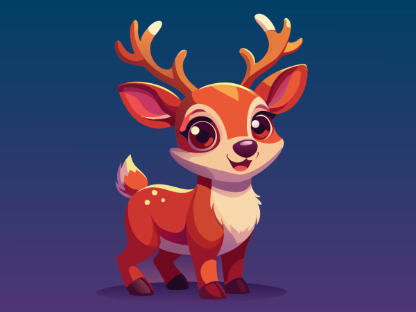 Vector Rodolfo El Reno en PNG HD, alta calidad